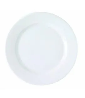 Assiette creuse rond blanc porcelaine Ø 22,5 cm K Pro.mundi