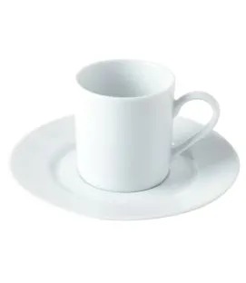 Sous-tasse à thé rond blanc porcelaine Ø 14 cm Roma
