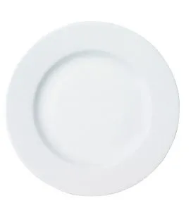 Assiette plate rond blanc porcelaine Ø 30,5 cm Roma