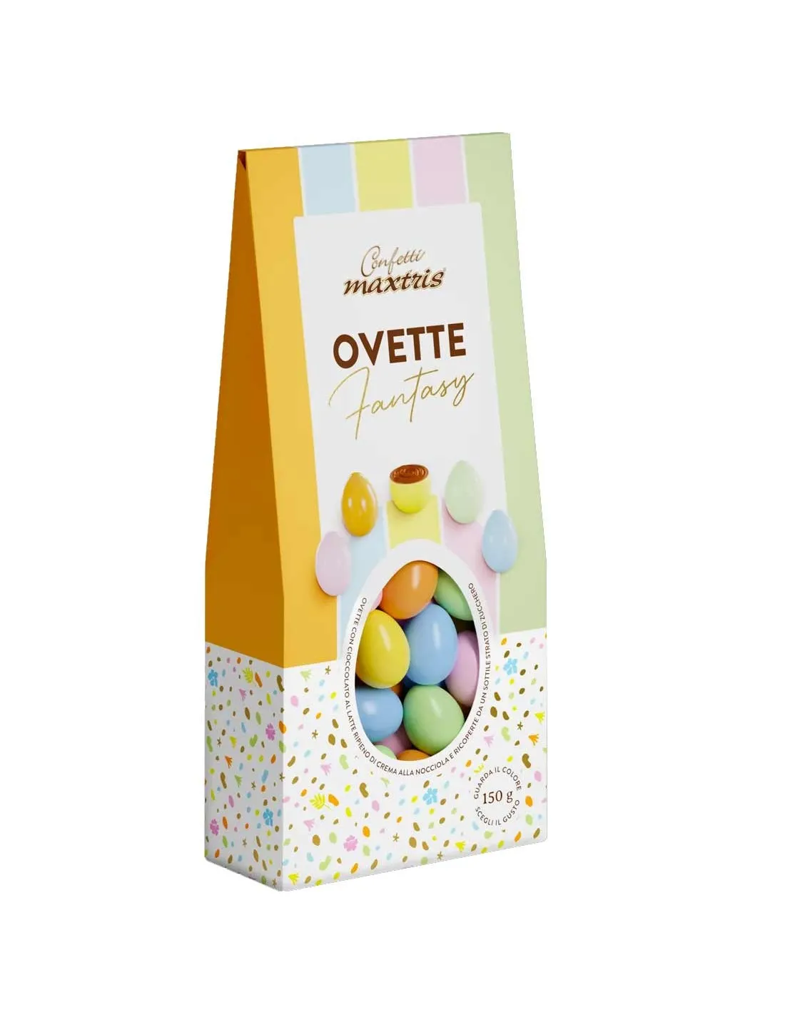 Maxtris Case Soft Confetti Eggs Colored 150 Gr