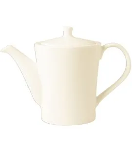 Cafetière rond ivoire porcelaine vitrifiée 35 cl Ø 8,7 cm Fine Dine Rak