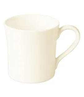 Mug rond ivoire porcelaine vitrifiée 30 cl Ø 8,5 cm Fine Dine Rak