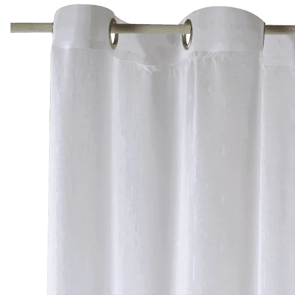 Voilage FILAMENT coloris blanc 140 x 240 cm - 4MURS