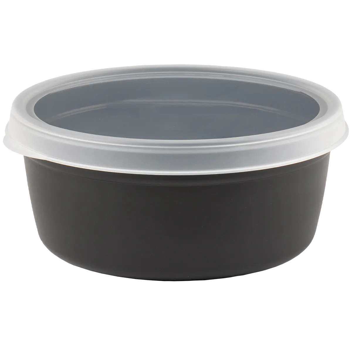 10 BOITES RONDES 1,2L NOIR+CV.TRP