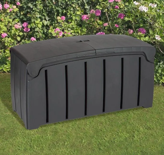 Coffre de rangement Mumbert 300L - anthracite