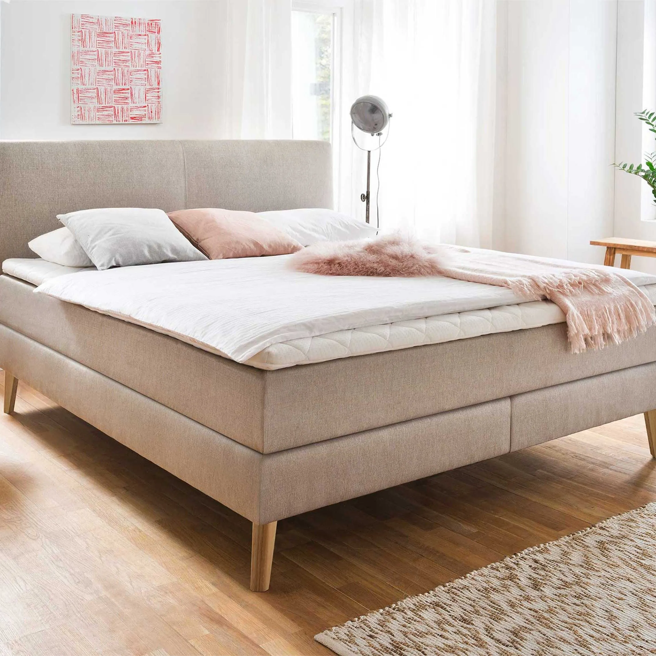 Lit boxspring Granas 180x200 - beige
