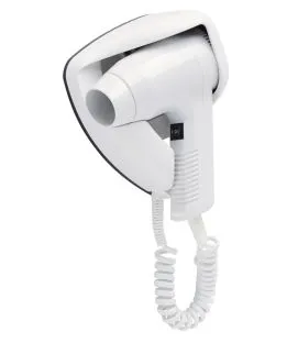 Sèche-cheveux mural blanc 1200 W Jvd