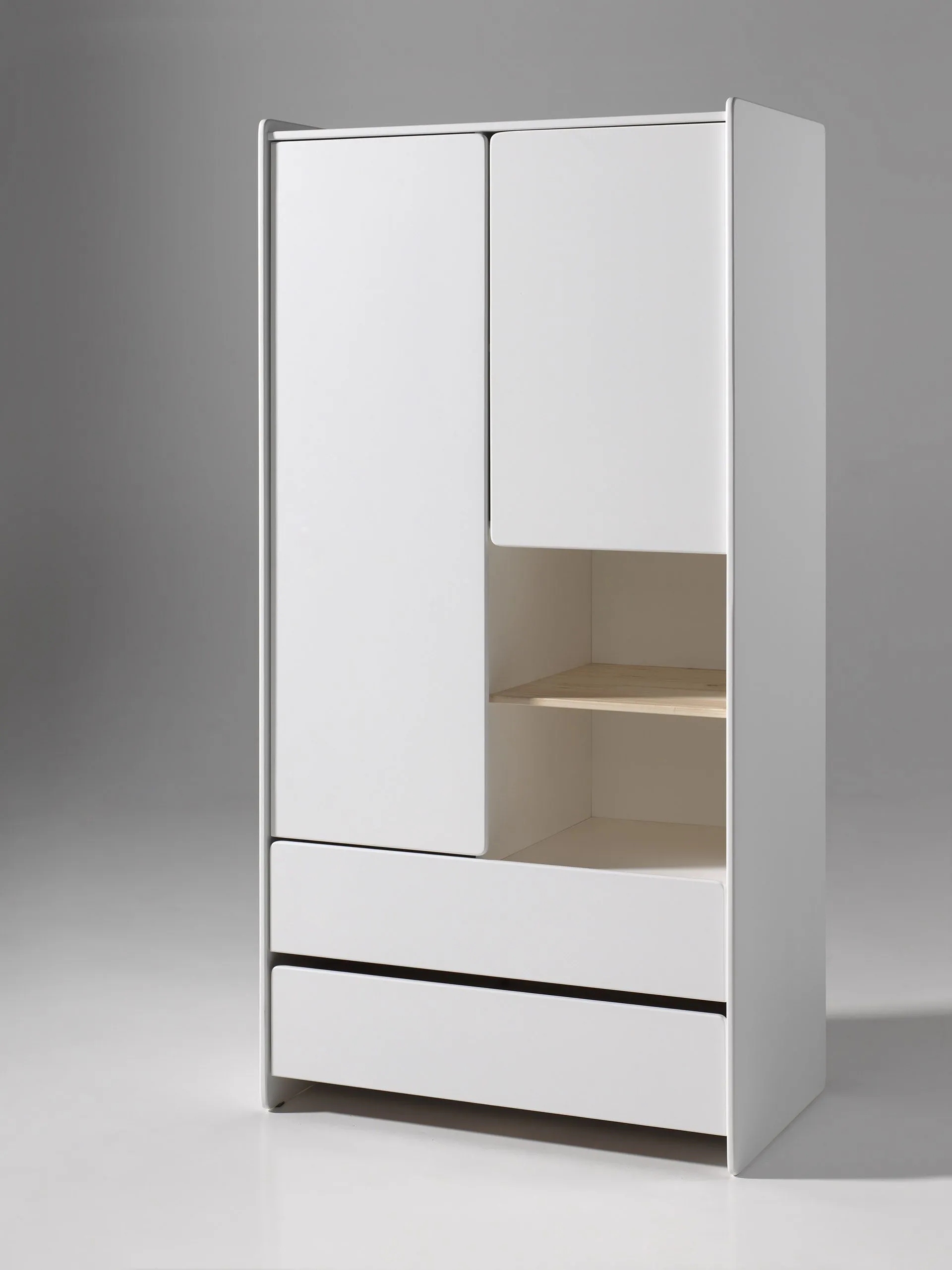 Armoire 2 portes Kiddy - blanc