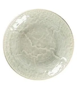Assiette coupe creuse rond céladon porcelaine Ø 26,1 cm Krush Rak
