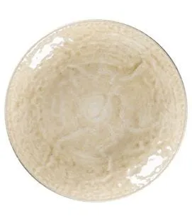 Assiette coupe creuse rond vanilla porcelaine Ø 26,1 cm Krush Rak