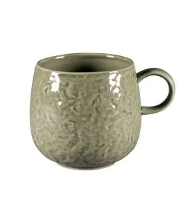 Mug rond steel porcelaine 33 cl Ø 9 cm Krush Rak