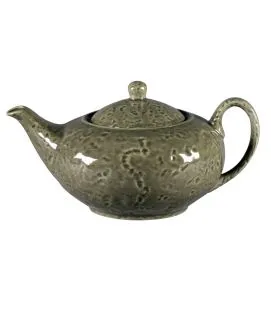 Théière avec couvercle steel porcelaine 60 cl Ø 13,8 cm Krush Rak