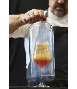 Cloche à fumer pour cocktail Ø 12,5 cm 30 cm Lacor