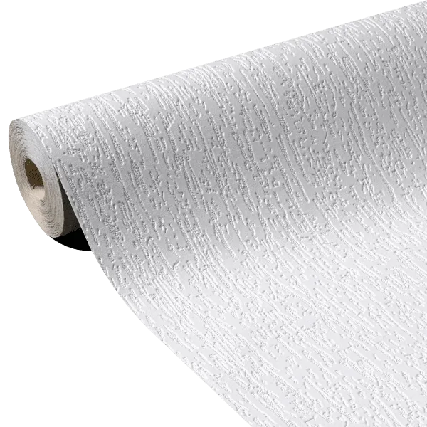Papier peint vinyle LISMORE coloris blanc - 4MURS