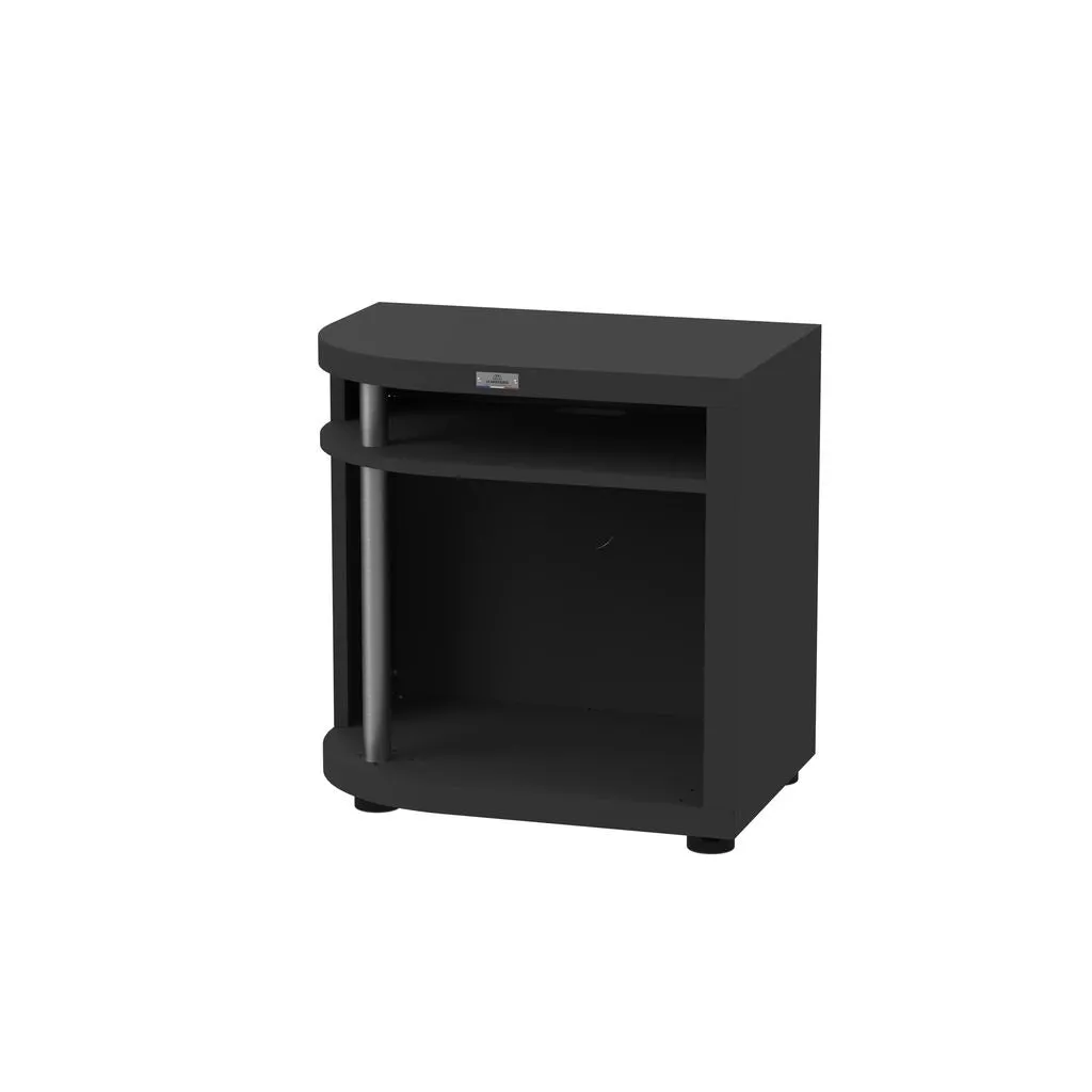 Le Marquier Left Rounded Kitchen Module Black