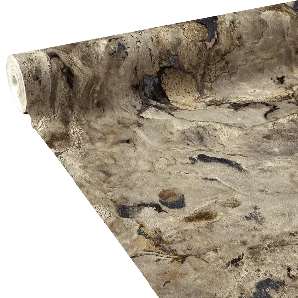 Papier peint intissé MINERAL coloris beige liège - 4MURS