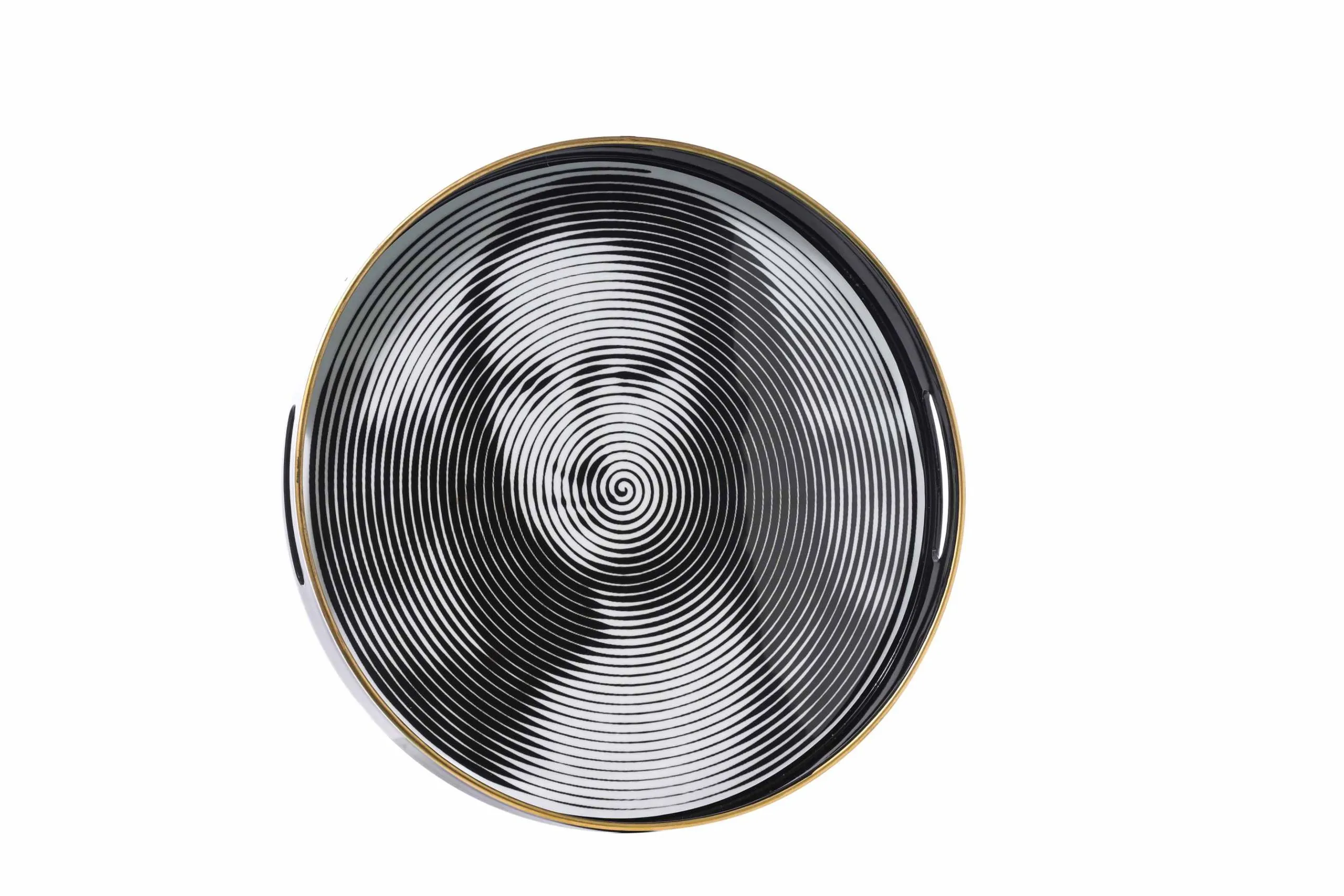 ARPIMEX Set of 3 Round Trays Monnalisa D 37 cm