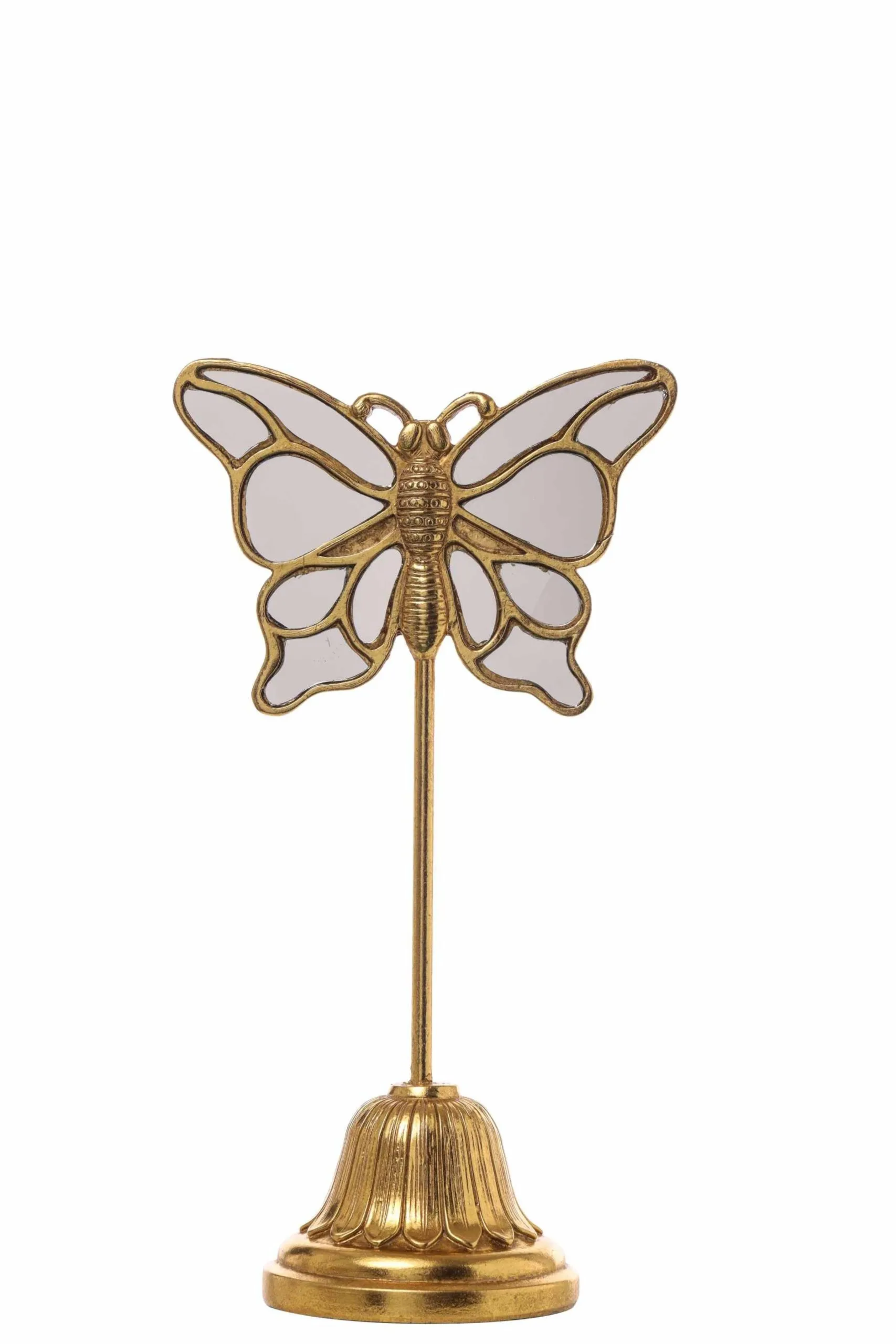 ARPIMEX Butterfly Resin Base 15 x 9.5 x 27.5 Cm Gold