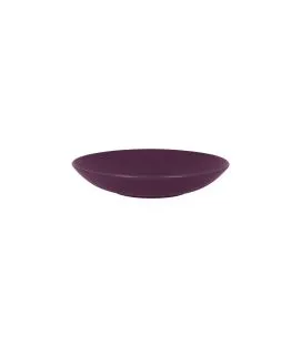Assiette creuse rond violet porcelaine vitrifiée Ø 25,9 cm Neo Fusion Rak