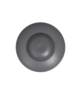 Assiette extra creuse rond Gris stone porcelaine vitrifiée Ø 26,1 cm Neo Fusion Rak