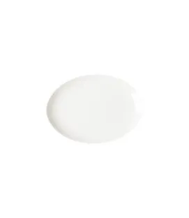 Plat ovale ivoire porcelaine vitrifiée 32,3x23 cm Nano Rak