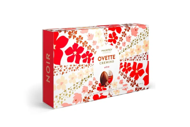 Maxtris Cremino Noir Tin Egg Case 300 Gr