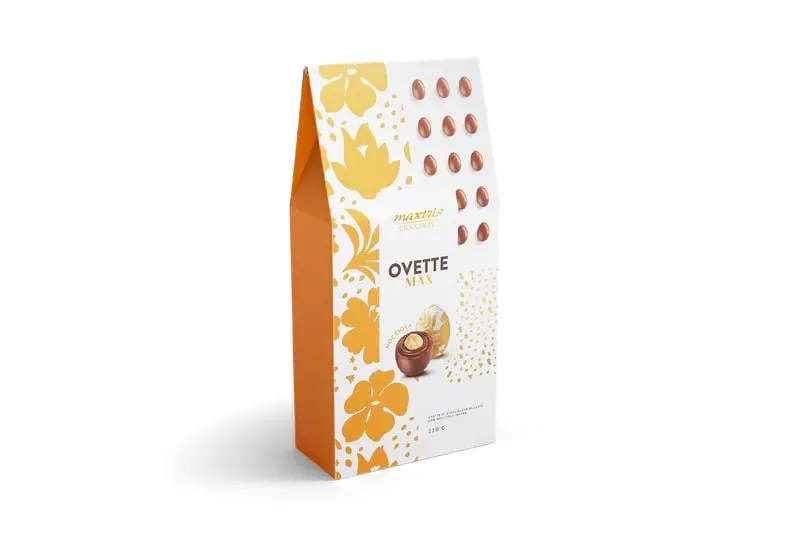 Maxtris Max Hazelnut Tin Egg Case 220 Gr