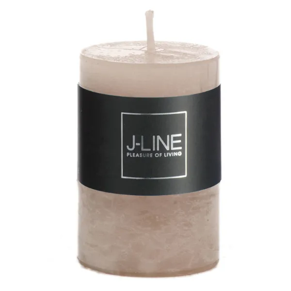 Bougie cylindre sable s18h