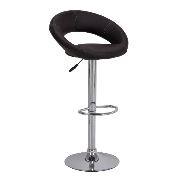 Lot de 2 tabourets de bar Berga - noir