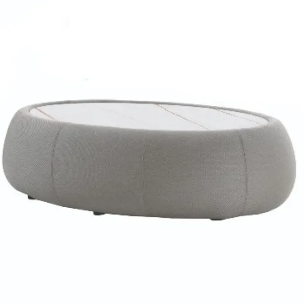 Table de salon de jardin Festus - gris clair