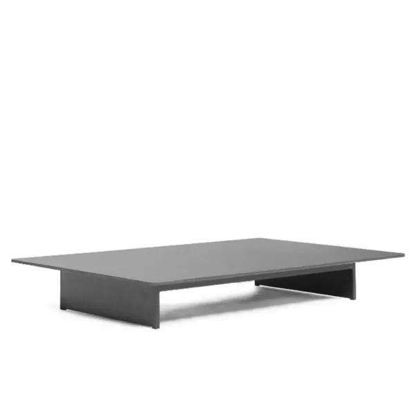 Table basse d'extérieur Fiori | 140 x 90 x 20 cm | Anthracite