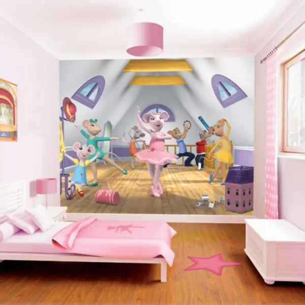 Papier peint Angelina Ballerina