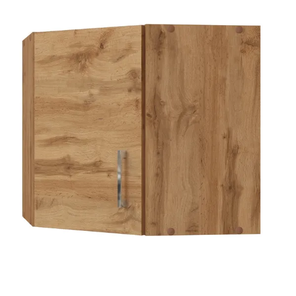 Armoire d'angle Sorrella 60cm 1 porte - chêne