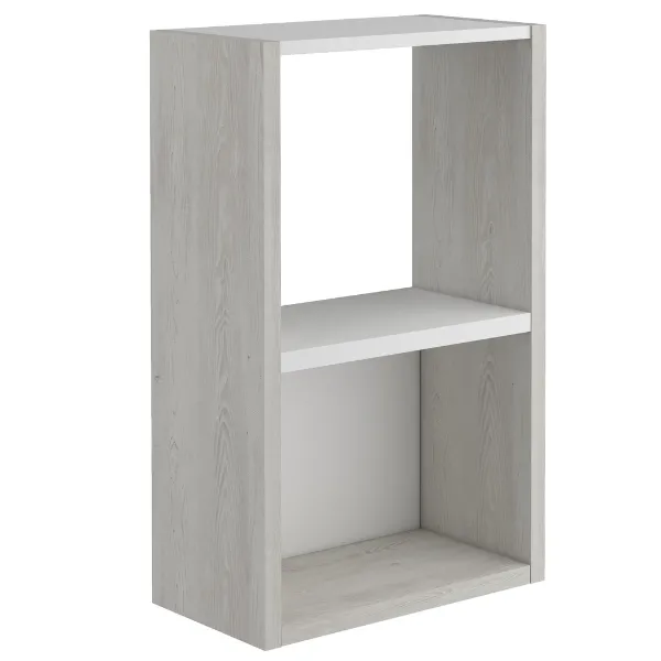 Armoire de bureau Bo0 - pin/blanc