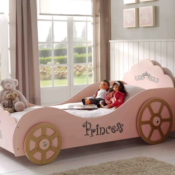 Lit voiture Princess Pinky