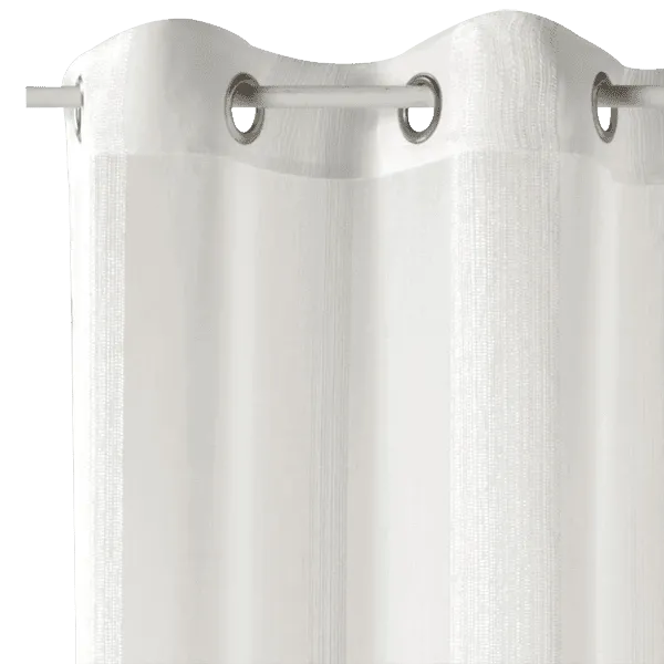 Voilage PINGALA coloris blanc 140 x 240 cm - 4MURS