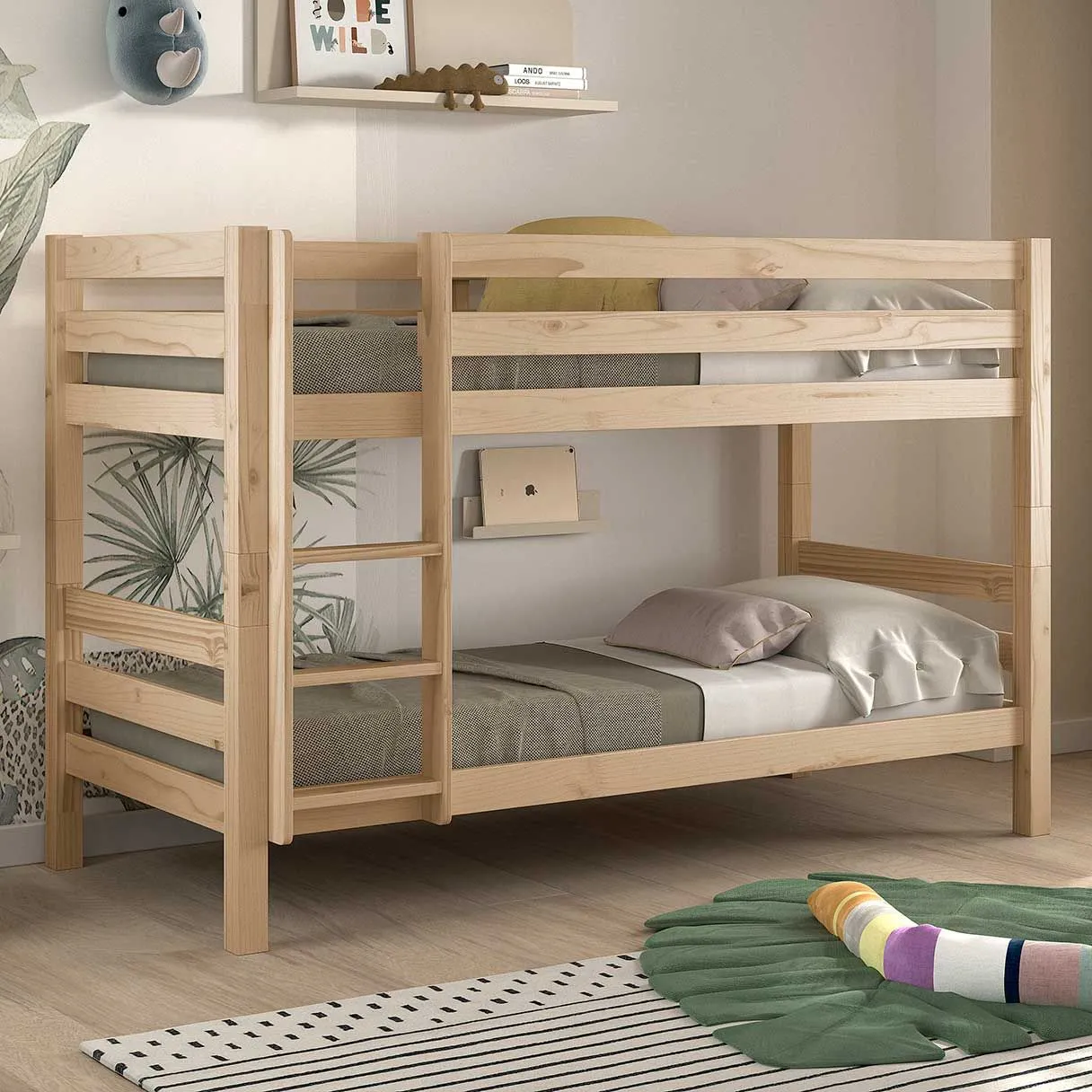 Lit superposé Claire bas - bois de pin