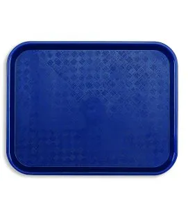 Plateau polypropylène (pp) bleu 46x36 cm Acer Pp Platex