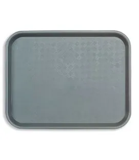 Plateau polypropylène (pp) gris 46x36 cm Acer Pp Platex