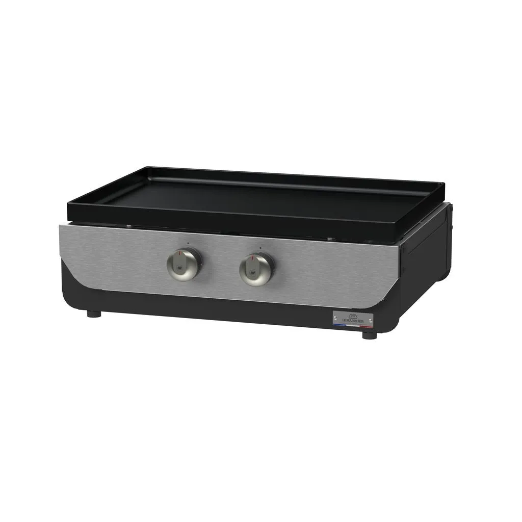 Le Marquier Plancha Original Gas 260 Steel Duo Black