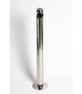 Cendrier sur pied inox 18/0 Ø 7,6 cm 92 cm x 17,6 cm Probbax