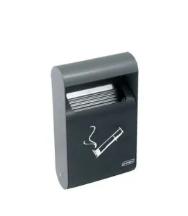 Cendrier mural acier 15,2x6,4x25,5 cm Probbax