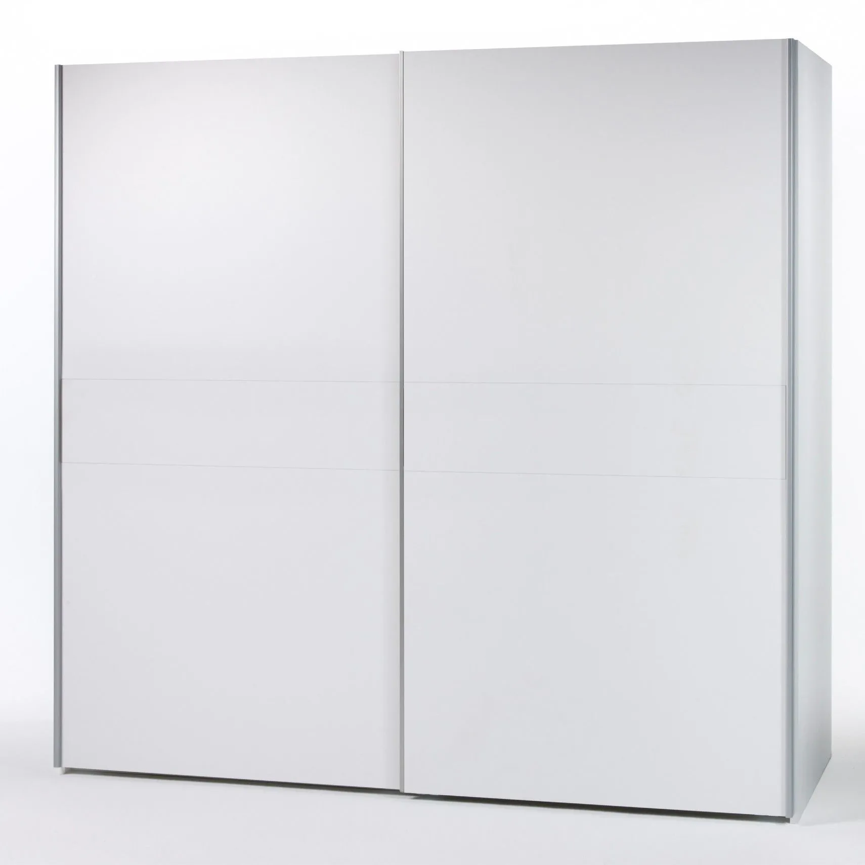Armoire à vêtements Salamanca 215cm avec 2 portes - blanc