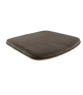 Assise tabouret d'intérieur gris brun 4x41x40 cm Ralph