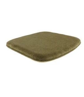Assise tabouret d'intérieur vert olive 4x41x40 cm Ralph