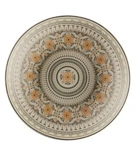 Assiette coupe creuse rond Argila Décor Genoa porcelaine Ø 26,1 cm Earth Rak
