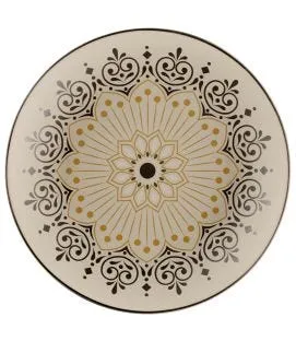 Assiette coupe creuse rond Argila Décor Cartagena porcelaine Ø 36 cm Earth Rak