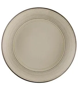 Assiette coupe creuse rond Argila Décor Larissa porcelaine Ø 36 cm Earth Rak