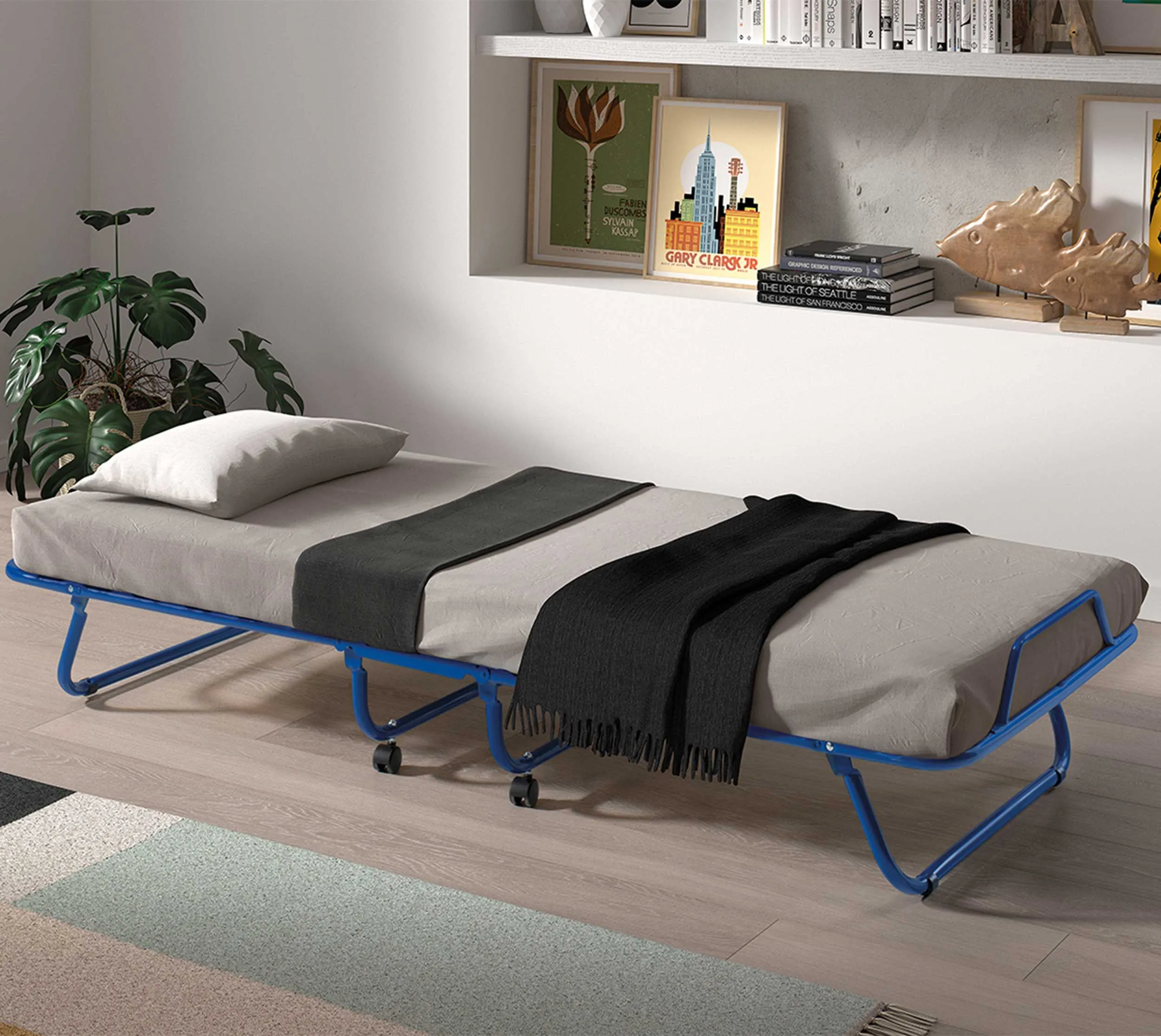 Lit pliant + matelas Safari 80x190