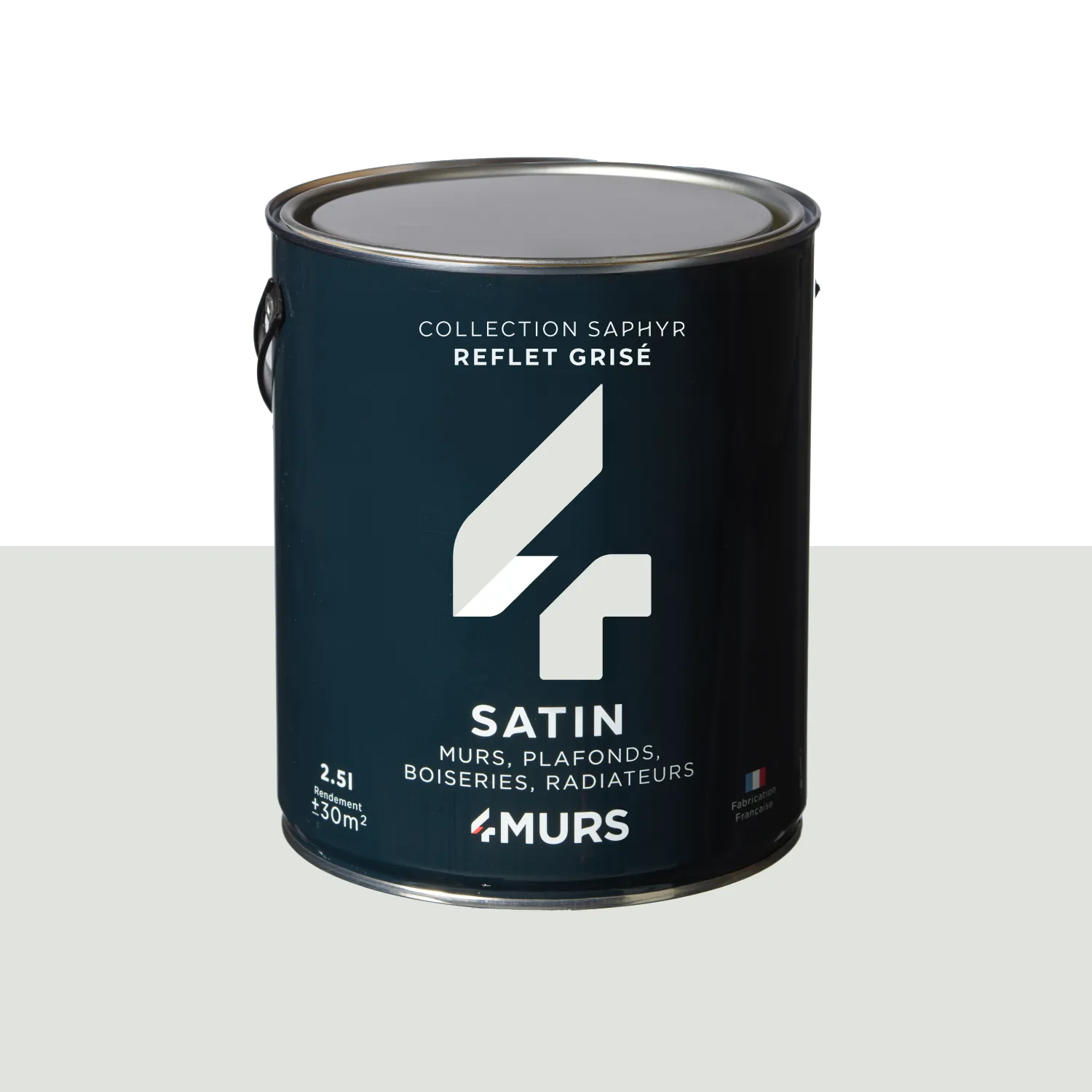 Saphyr Peinture Multi-supports Peinture reflet grisé Satiné - 4MURS